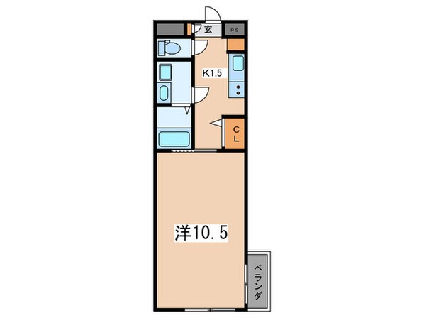 TRYM湘南台の物件間取画像